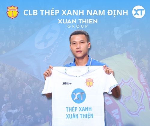 Thép Xanh Nam Định chiêu mộ tuyển thủ Lê Ngọc Bảo